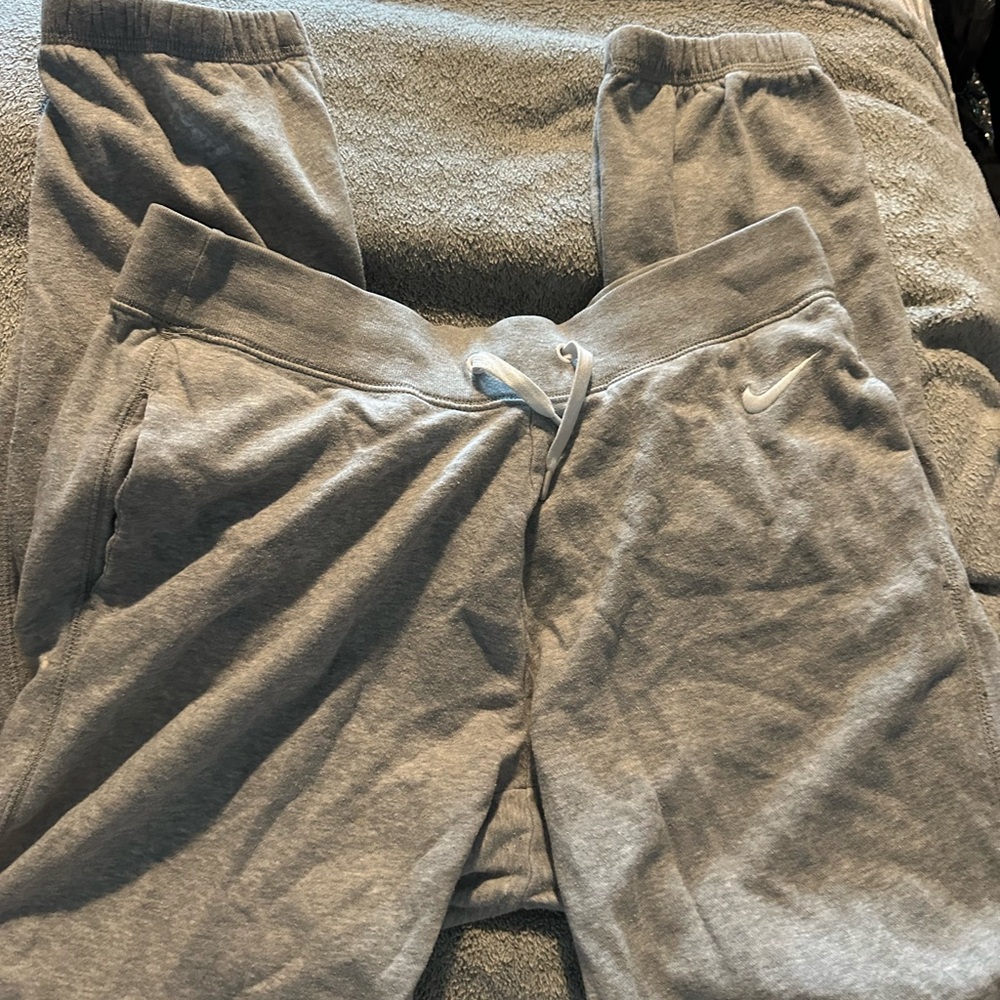 Nike Kids Light Gray Joggers